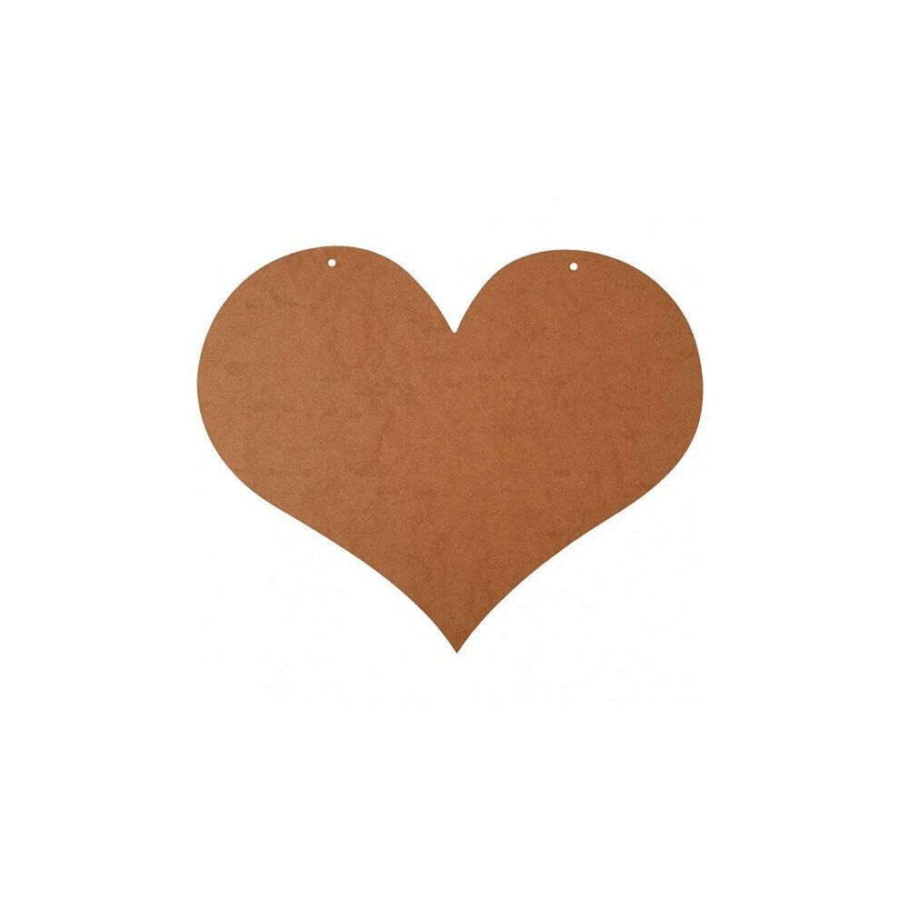 Craft Heart Wood 50 X 40 Cm Brown Each