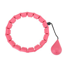 (30 Knots Smart Hula Hoop_Pink) 30/36 Knots Weighted Hula Hoop Adult Smart Hola Thin Waist Fitness Weight Loss