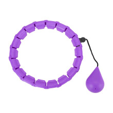 (30 Knots Smart Hula Hoop_Purple) 30/36 Knots Weighted Hula Hoop Adult Smart Hola Thin Waist Fitness Weight Loss