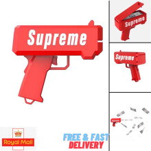 Canon à billets jouet – pistolet lanceur de billets, spray, notes, cadeau de Noël, jeu de fête