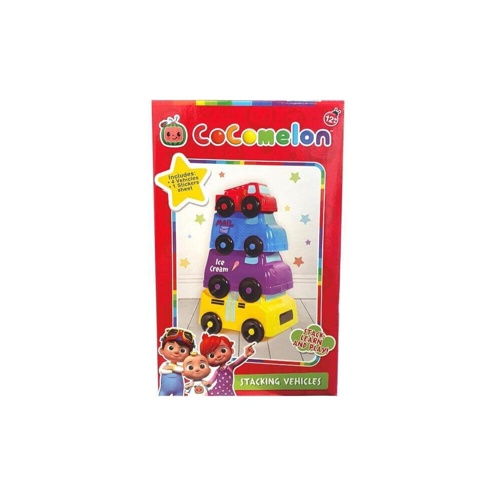 Cocomelon Stacking Vehicles