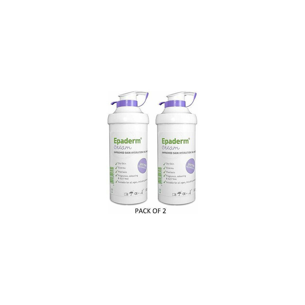 Epaderm Cream 500g - Pack of 2