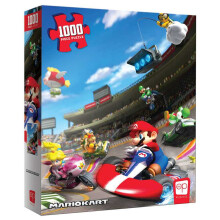 Mario Kart 1 000 Bitars Pussel | Samlarpussel med Mario, Peach, Bowser, Yoshi och Luigi