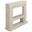 Living And Home 100CM Wooden Fireplace Surround and Hearth Mantle 4