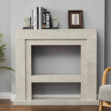 100CM Wooden Fireplace Surround and Hearth Mantle