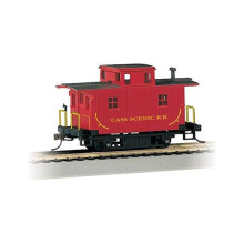 Bachmann BAC18445 Cass Scenic R R Bobber Caboose Model Train