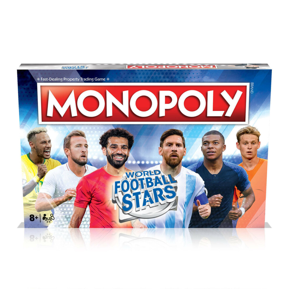 World Football Stars 2021 Monopoly Board Game