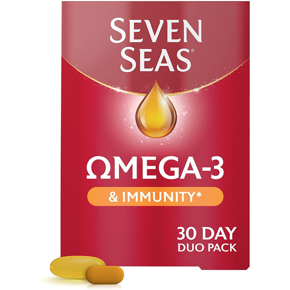 Seven Seas Omega 3 Immunity 30 Capsules & 30 Tablets