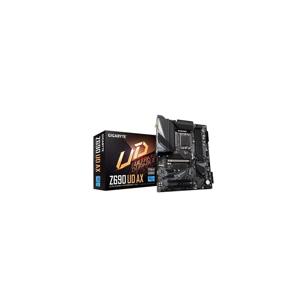 Gigabyte Z690 UD AX Ddr5 Motherboard Intel Socket 1700 12Th Gen Atx Pcie 5.0 Des Z690 UD AX