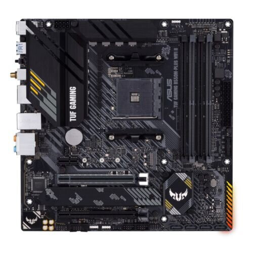 ASUS Placa base - ASUS - TUF GAMING B550M-PLUS WIFI II - AMD B550 - Socket AM4 micro ATX