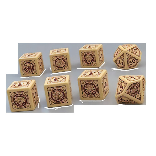 Asmodee Witcher TTRPG Essential Dice Set - Board Game