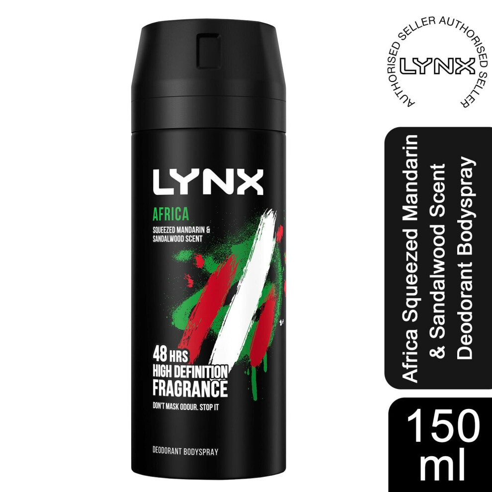 Lynx Africa Body Spray 150ml