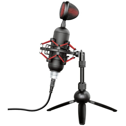 Trust GXT 244 Buzz USB Streaming Microphone Background Noise Reduction