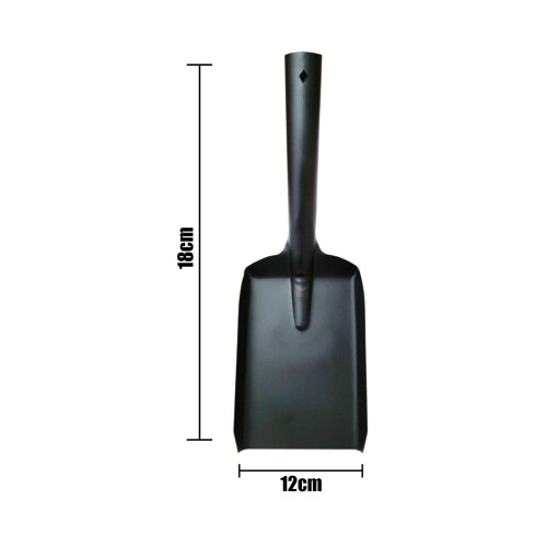 WATERLOO STYLE TRADITIONAL BLACK FIRE COAL BUCKET SHOVEL FIREPLACE LOG SCUTTLE 2
