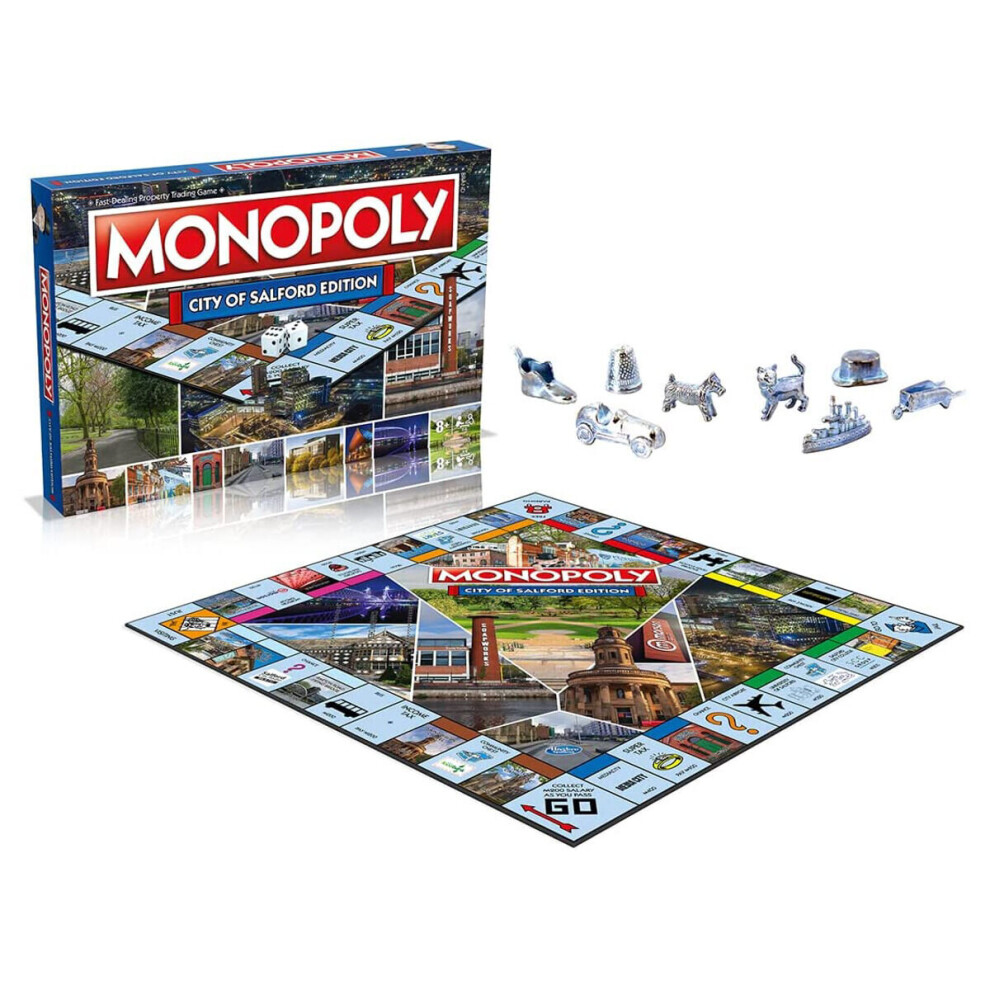 City Of Salford Monopoly Board Game