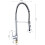 Modern Monobloc Chrome Brass Kitchen Pull Out Spray Faucet Mixer Tap 3