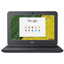 2018 Acer Chromebook N7 Laptop 11.6" Screen Size Celeron 1.6GHz 4GB RAM 16GB SSD C731 - Black, ChromeOS - Refurbished