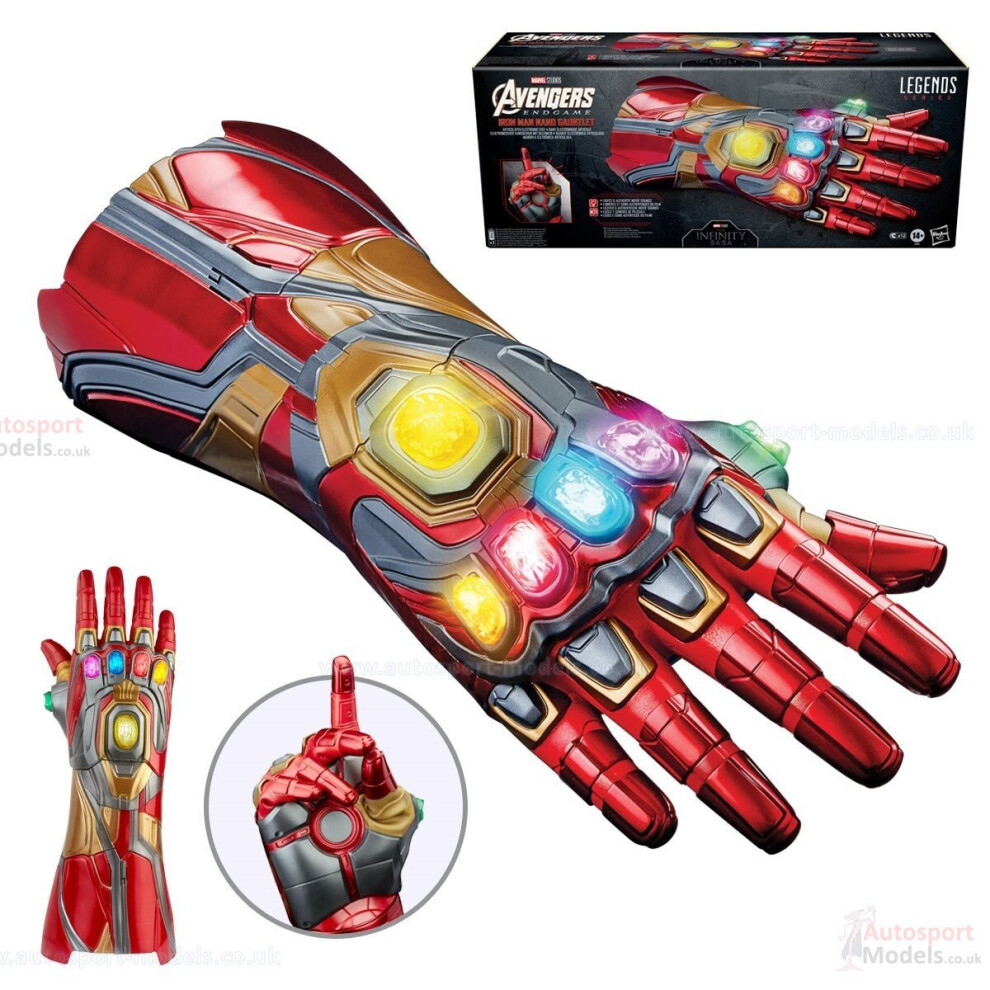 Marvel Legends Avengers: Endgame Nano Gauntlet Prop Replica