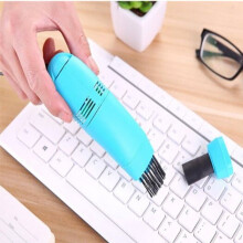 Mini gadgets Usb para teclado de computador Limpador de teclado de laptop Escova de limpeza de poeira Kit - Azul