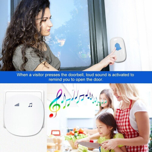 Wireless Home Security Doorbell Home Smart Doorbell 2