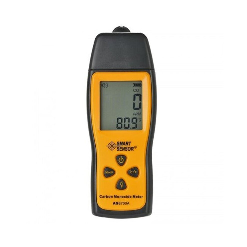 Smart Sensor As8700a Handheld Carbon Monoxide Meter Tester- Saffron