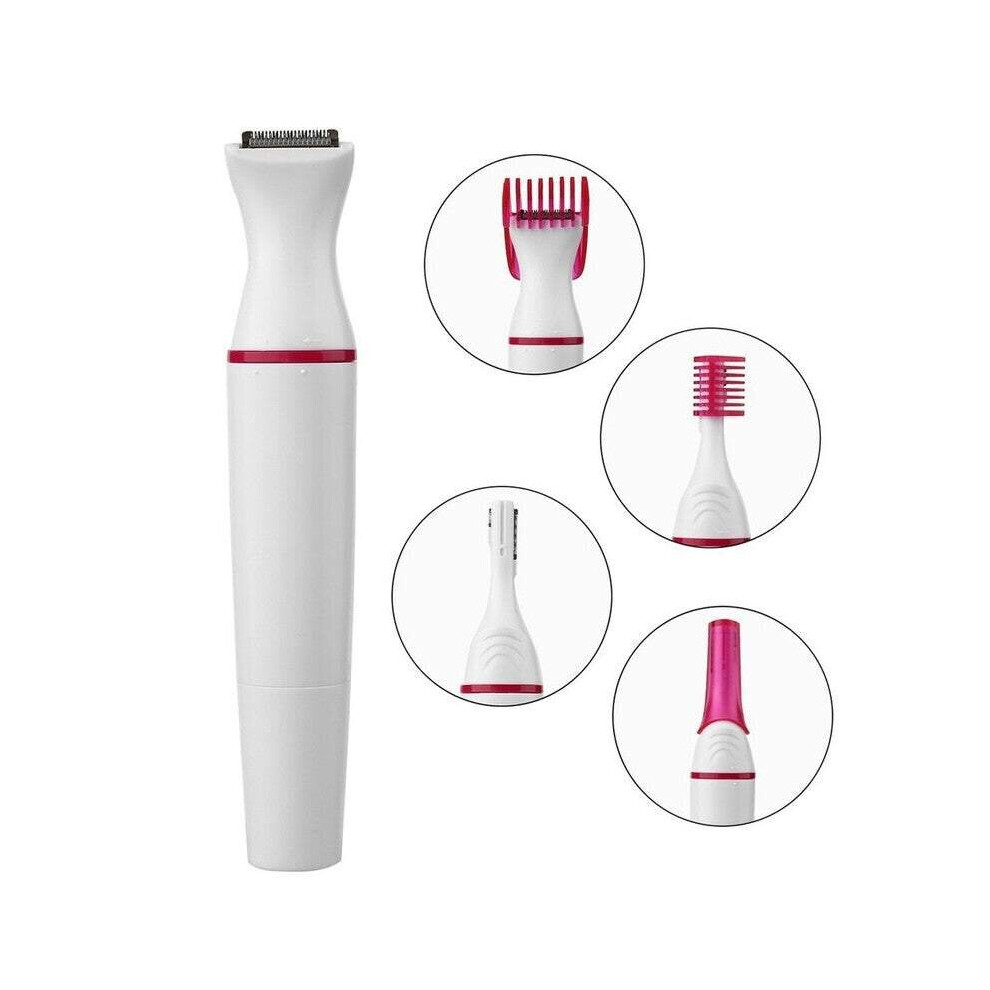 Electric Shavers 5Pcs Multifunctional Hair Removal Eyebrow Shaving Machine Lady Under Armpit Tool Set Trimmer Tools Beauty