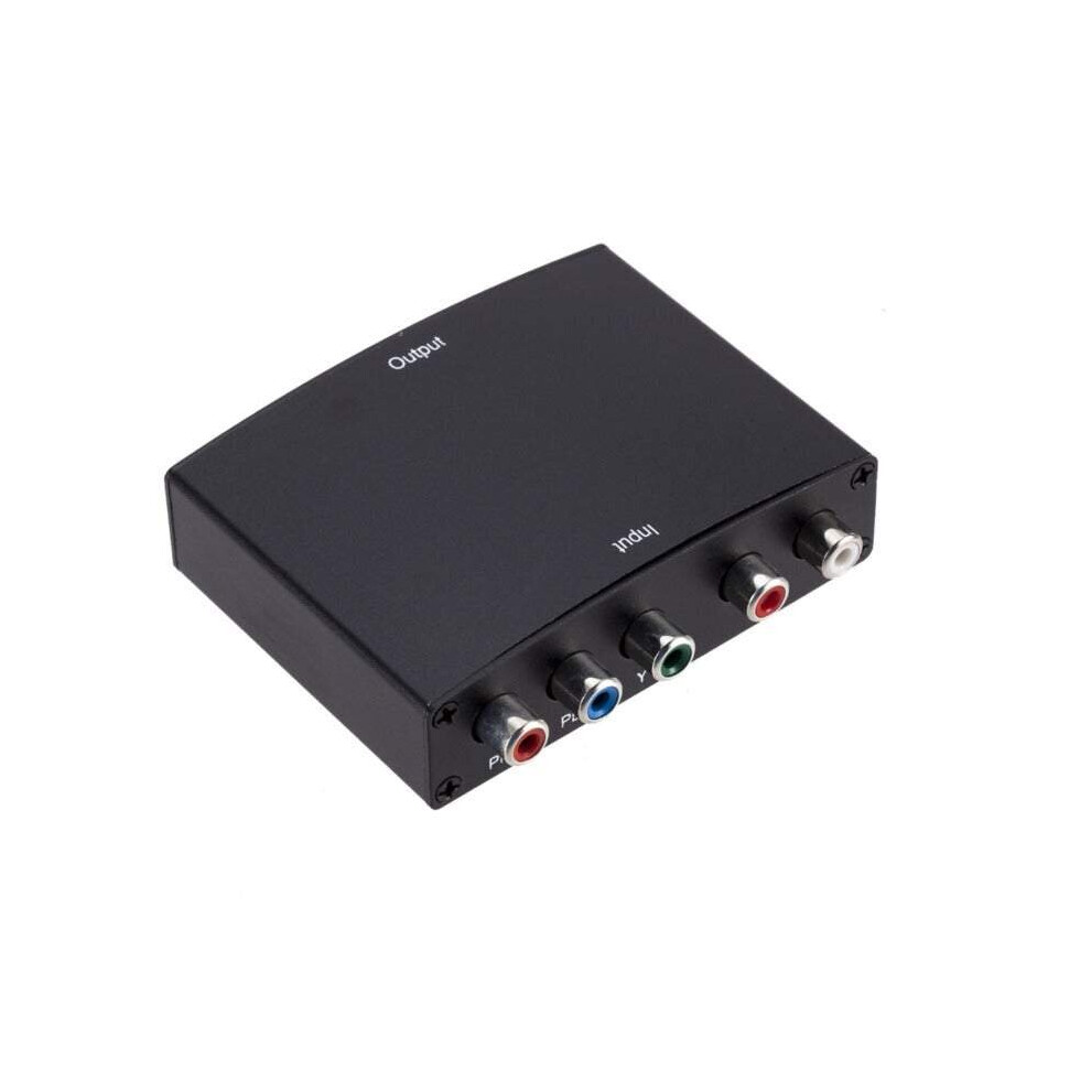 Mobile Phone Ypbpr To Hdmi Converter 1080P Component Video Ypbpr Rgb R/L Scaler Adapter 631978019147