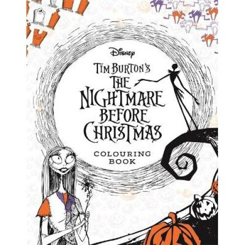 Disney Tim Burton's The Nightmare Before Christmas Colouring Book