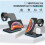 Ranpo (Black) Multi-function 3 In 1 15W Fast Wireless Charger 7