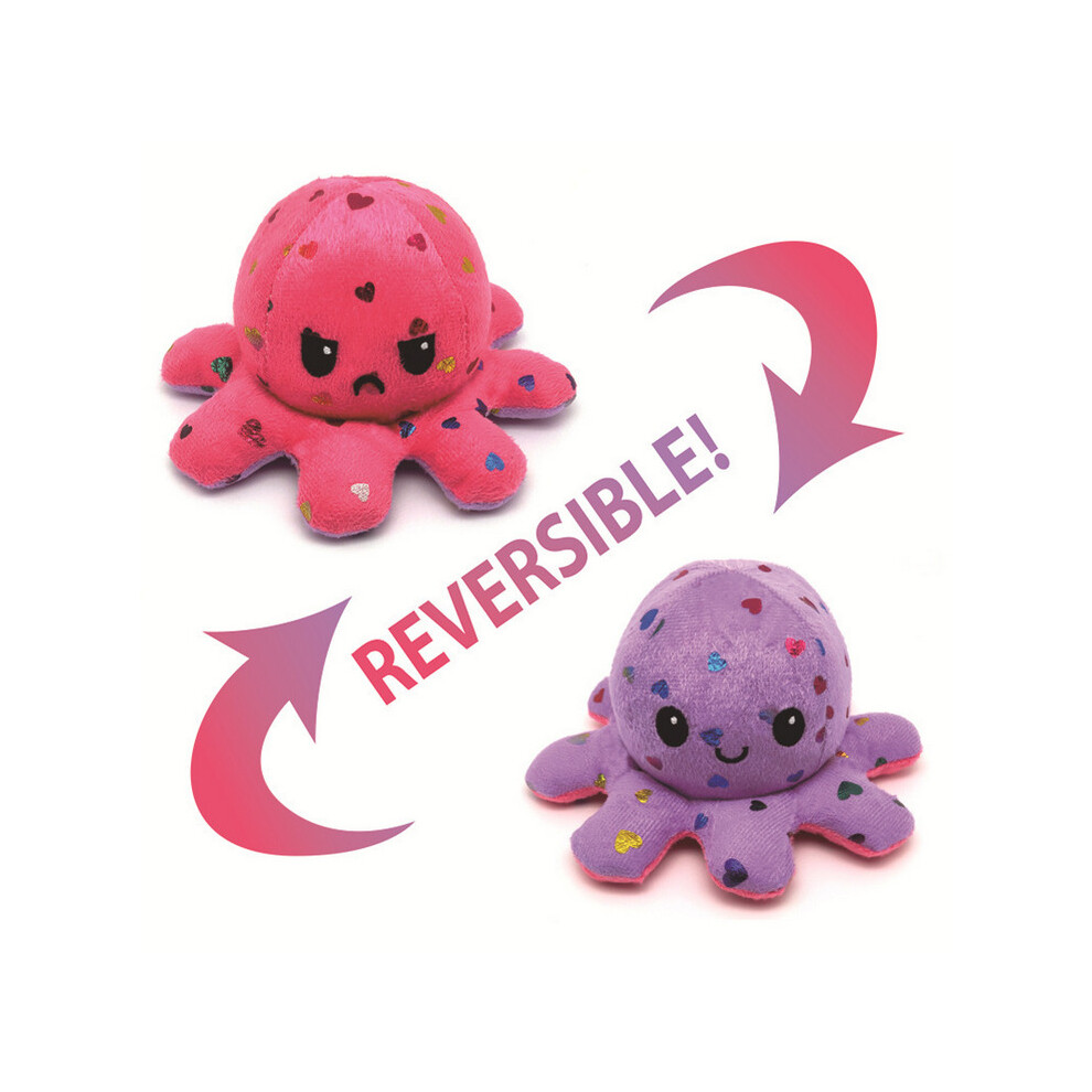 (Style 04) Reversible Octopus Plush Toys Double-Sided Flip UK-image-OPC-P8RJFZC-NEW