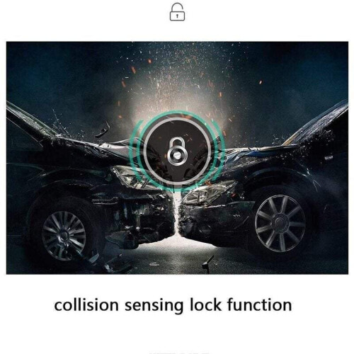 Car Camera Driving Recorder 1080P Screen Hidden Shield Mini Night Vision Loop Recording-Black 2