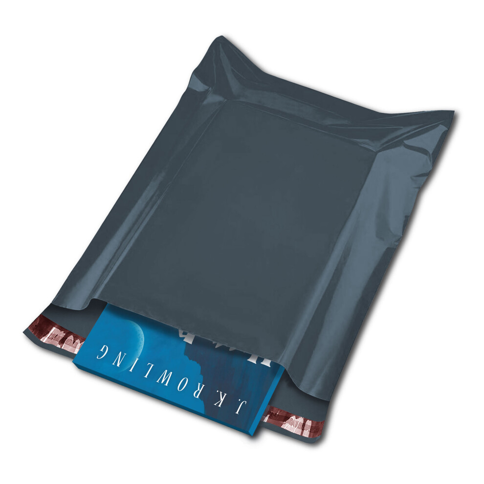 (Grey) Strong Large Grey Mailing Postal Postage Bags 12 x 16" Packaging Mailers, iSOUL Parcel, Delivery, Shipping, Mail, Package Plastic Envelopes Grey100