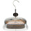 Hanging Wild Bird Feeder Station Height Adjustable Baffle Dome Peanut Seed Feed 6
