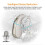 Digital Hearing Aid Rechargeable Adjustable Voice Amplifier Behind Ear 5