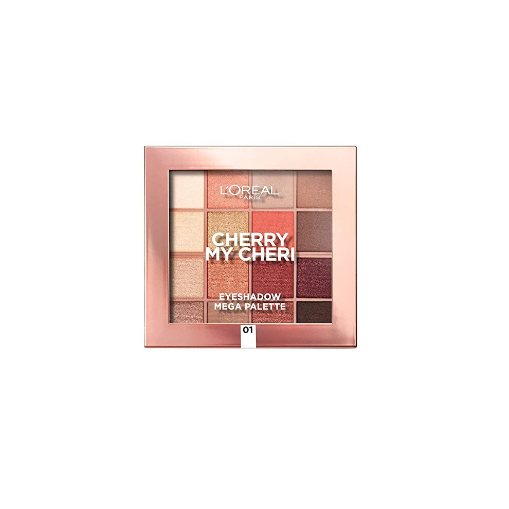 L'Oreal Paris Cherry My Cheri Eyeshadow Palette - 01 CHERRY MY CHERI