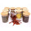 Glass Storage Jars with Bamboo Lids (Spice Set) 2