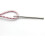 HAND Set of 2 Steel Elastic Ribbon Threaders, Elastic Threading Tool - 65 mm 3