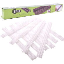 (3 Pack - 30pcs (15m), Clear) Fence Wall Spikes Garden Security