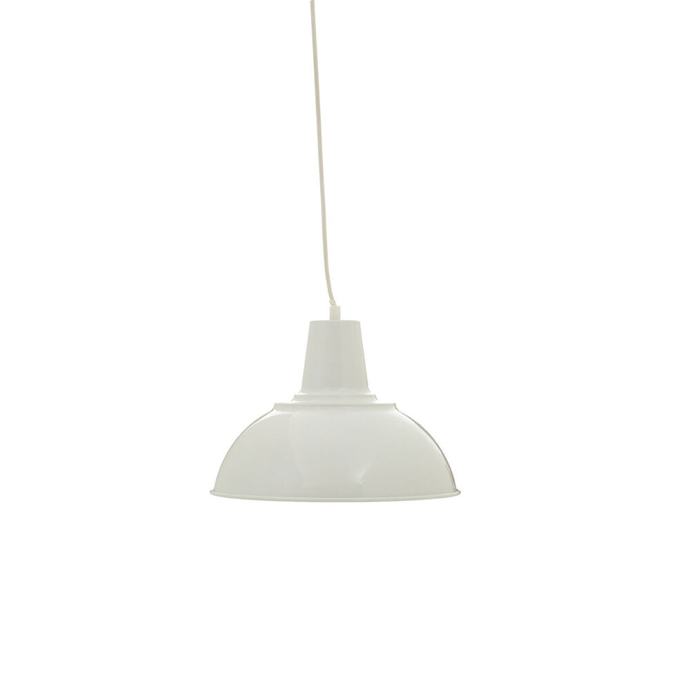 Premier Housewares White Finish Pendant Light Modern Elegant Ceiling Light Chandelier 30 X 30 X 120