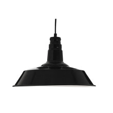 Premier Housewares Black Finish Pendant Light Modern Elegant Ceiling Light Chandelier 36 x 36 x 120