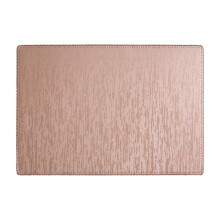 Premier Housewares Placemats And Coaster Rectangle Champagne Sets 4 Leather Table Mats And Coasters Set Contemporary Wooden Coasters Durable Textured