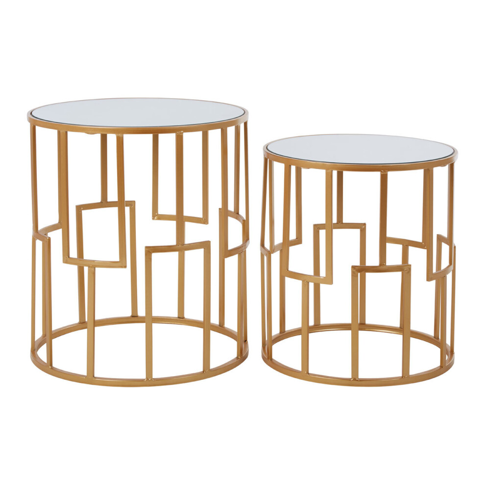 Avantis Set Of 2 Round Side Tables