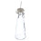 Premier Housewares Juice Storage Bottle, Personalized Clear Glassware Bottle, Versatile Transparent Drinking Water Bottle 1