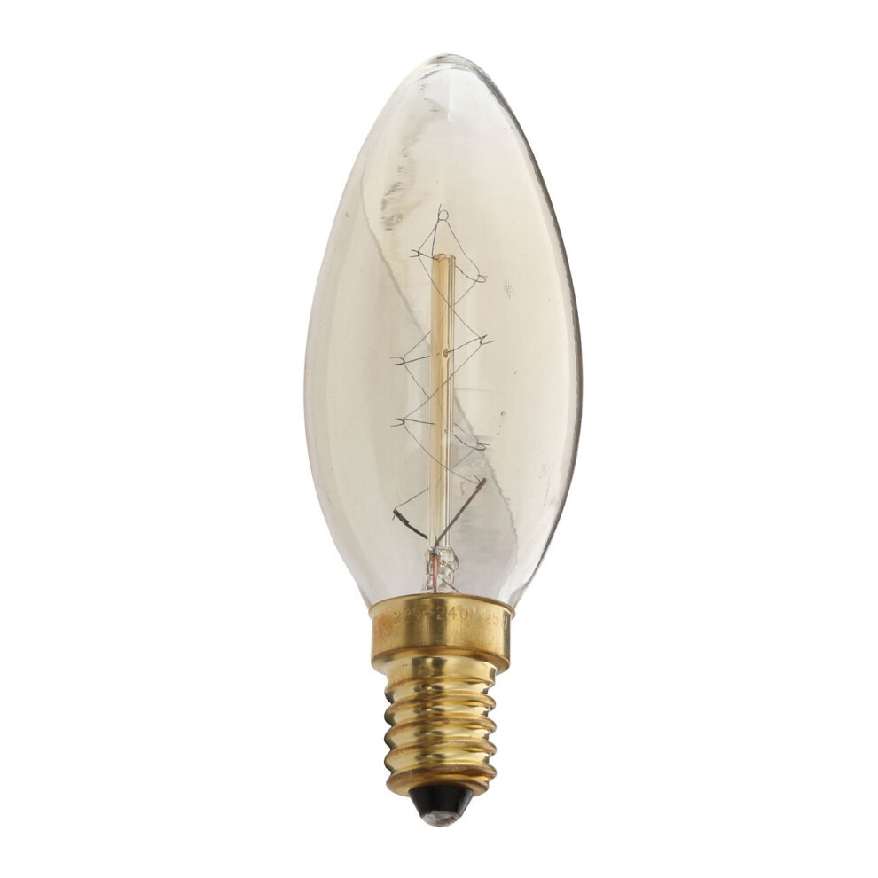 Bulbs C35 E14 220v 40 Watt Bulb - 95mm