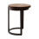 Premier Housewares Sturdy Chevron Side Tables, Durable Side Table By Couch For Livingroom, Versatile Small Table For Outdoor 4