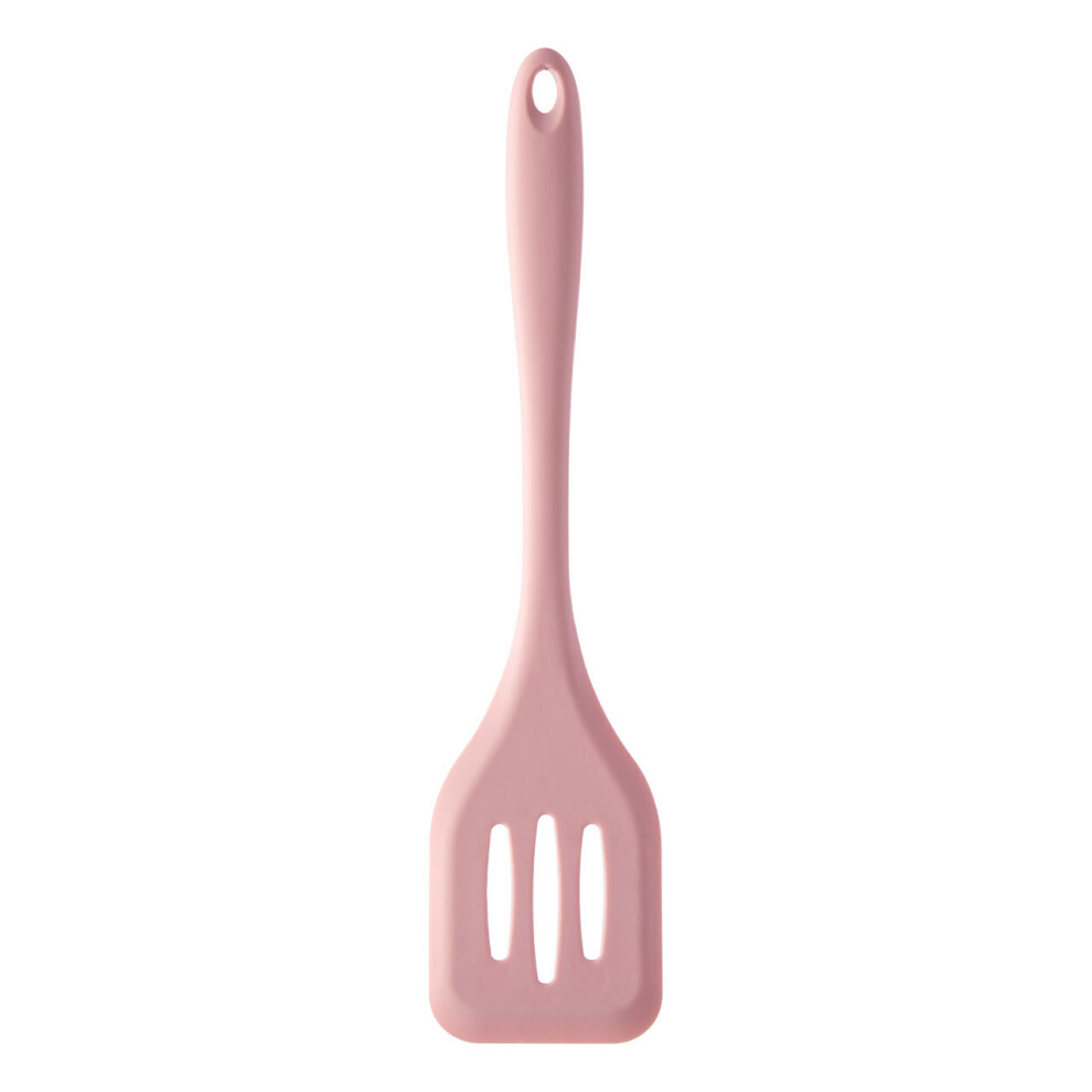 Premier Housewares Silicone Spatula Pink Spatula For Non Stick Pan Heat Resistant Spatulas And Turners For Daily Use Non Scratch Spatula Silicone