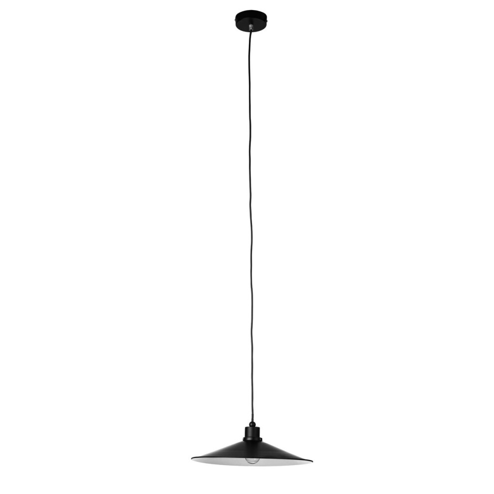 Premier Housewares Ceiling Lights Finish Round Shape Pendant Antique Ceiling Lighting Contemporary Pendant Hanging Lighting For Ceiling Black/Light