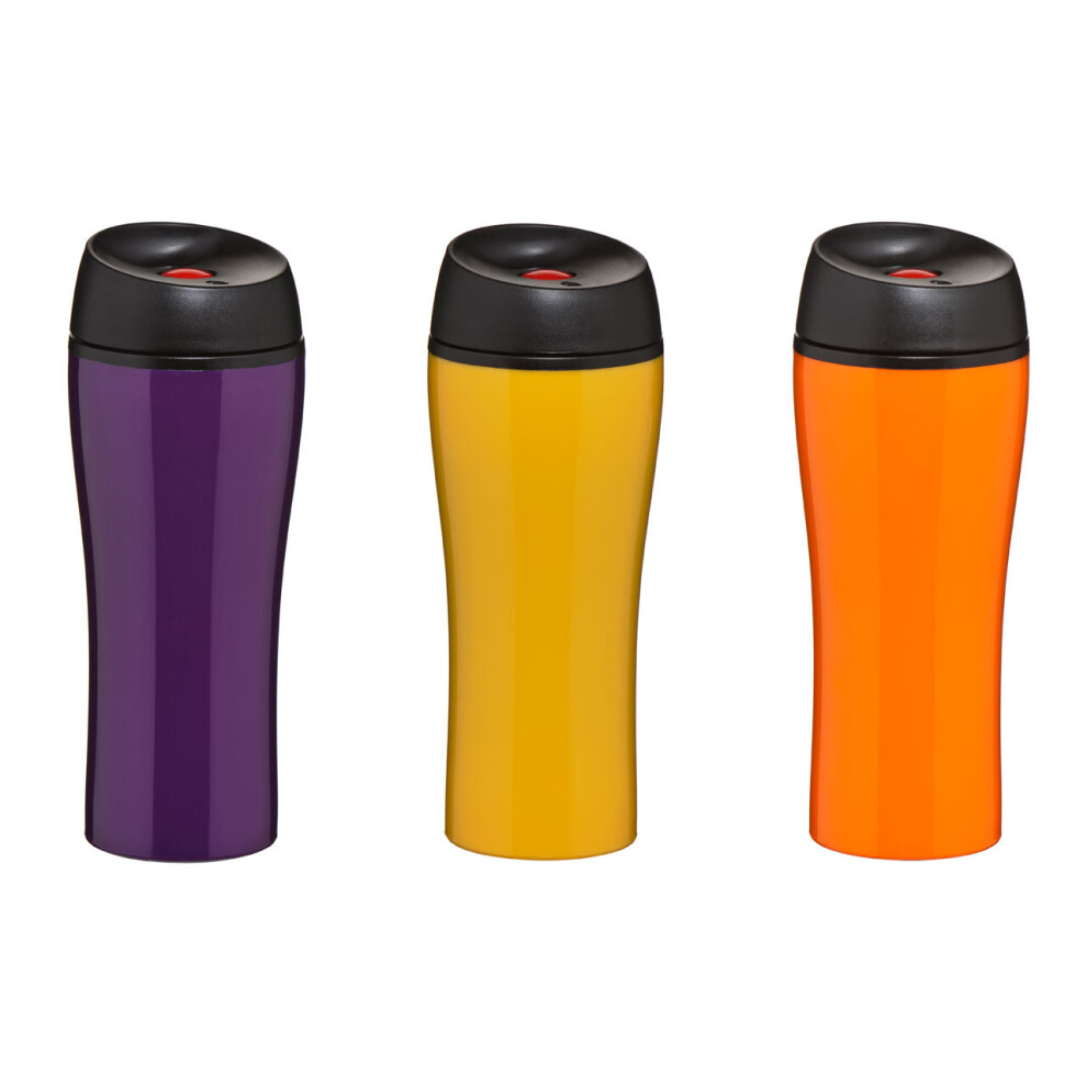 Multicolour 450ml Travel Beakers