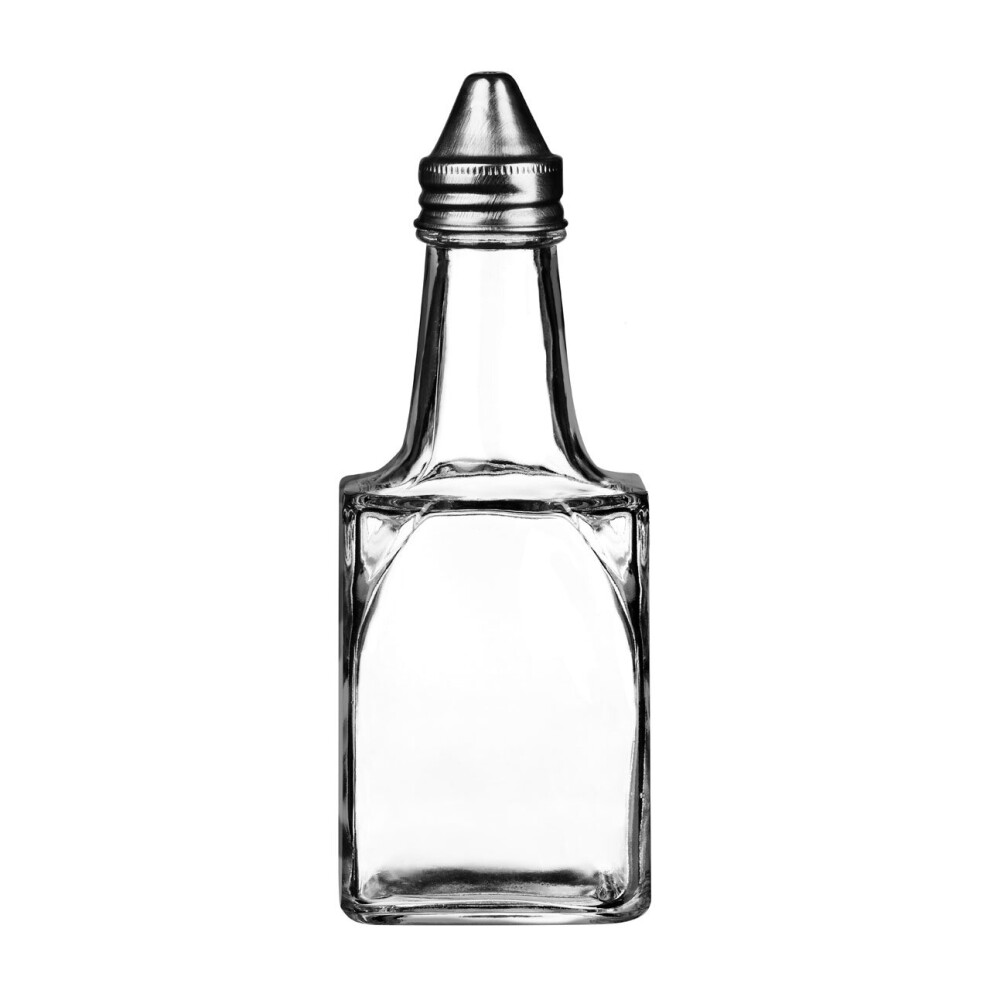 Premier Housewares Oil And Vinegar Shaker Sauce Bottle For Cooking Metal Cap And Glass Shakers And Bottles For Sauces And Seasoning Kitchen Items