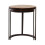 Premier Housewares Sturdy Chevron Side Tables, Durable Side Table By Couch For Livingroom, Versatile Small Table For Outdoor 1